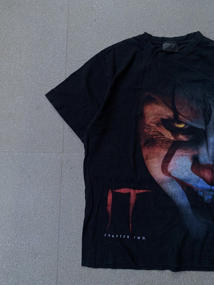 IT Chapter 2 Pennywise AOP T-Shirt (Category: Tshirts & Polo Shirts ) located in Caloocan City. Submitted by webspot (Listing ID 1470795311, Image 2). Description: IT Chapter 2 Pennywise AOP T-Shirt Size - Large Width - 21 Length - 28 .