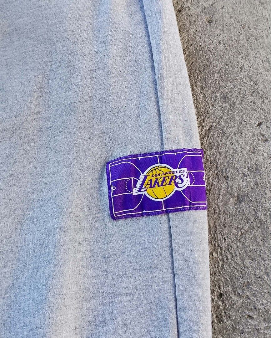 Jack & Jones Nba Lakers jogger pants (Category: Joggers) located in Manila. Submitted by acecollection29 (Listing ID 1470880694, Image 3). Description: Waist 33-42 length 37.