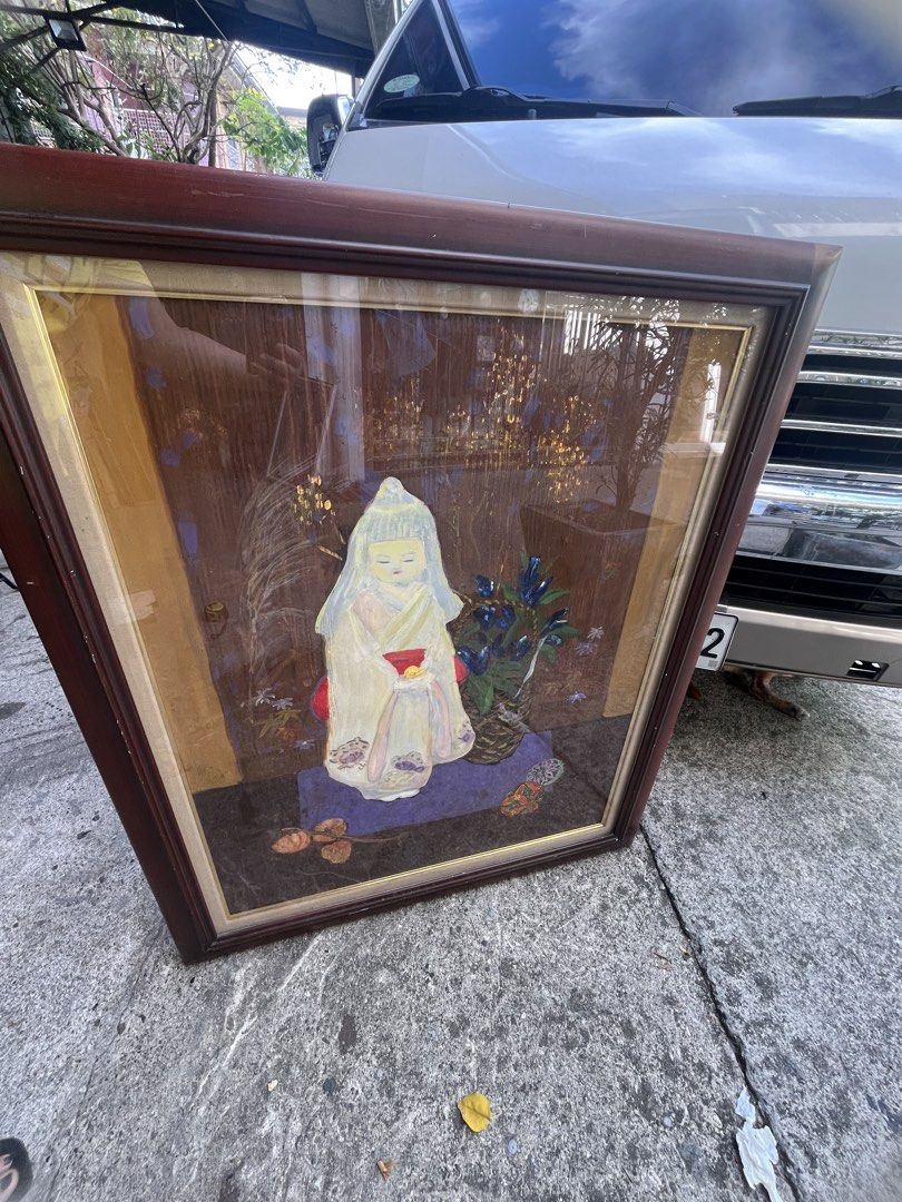 Japanese Painting (Category: Everything Else Others) located in Calasiao. Submitted by maxwayne200413 (Listing ID 1470751601, Image 1). Description: in excellent condition with certificate at the back ..