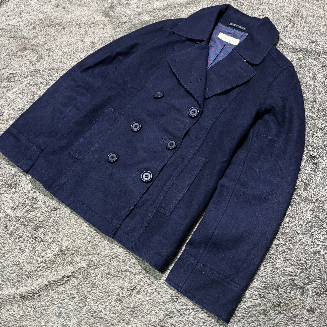 Japanese Wool Casual Coat (Category: Coats, Jackets and Outerwear) located in La Trinidad. Submitted by lygin (Listing ID 1470852450, Image 2). Description: Price : 80 pesos Brand : Nouerae Type : Vintage Japanese Casual Wool Coat Size: Medium Width : 18.5” Length : 25” Condition : Excellent Color rate : 10/10 PS : Cozy wool With great quality hindi siya itchy sa balat 👌 - Color May Vary Due To Lightings.