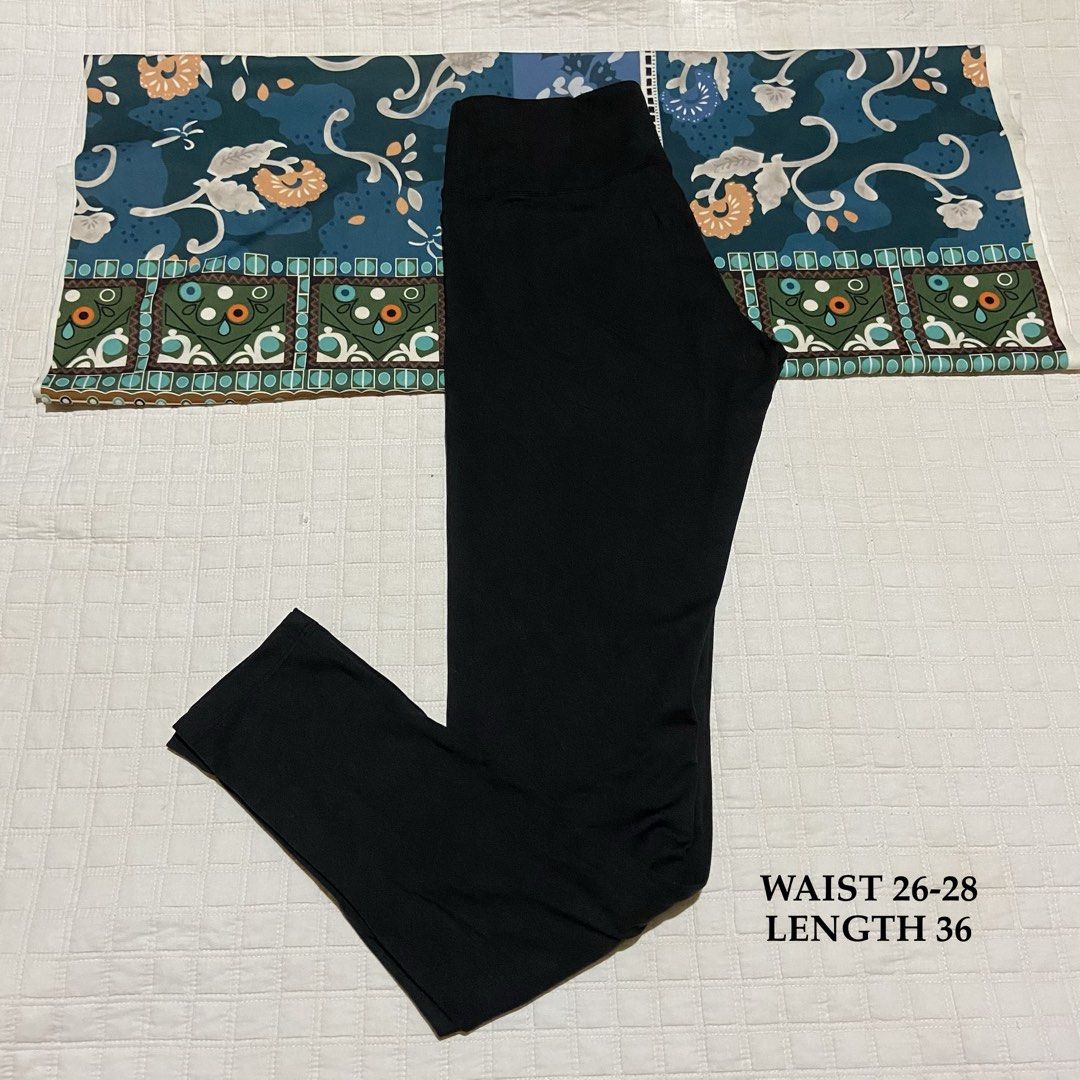 Jezebel Black Leggings Size M (Category: Other Bottoms) located in Manila. Submitted by shawnttelfinds (Listing ID 1470794309, Image 1). Description: - Brand: Jezebel - Item: Solid black everyday leggings - Size: Medium - Material: 71% polyester, 29% elastane - Waist: 26 to 28 inches - Length: 36 inches - Care Instructions: Machine wash cold on delicate, tumble dry low - Origin: Made in Thailand.