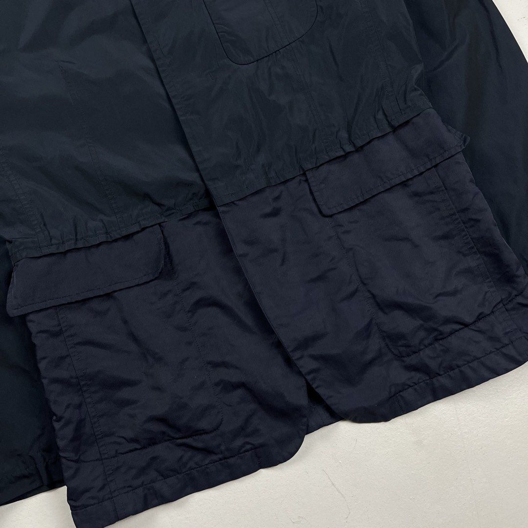 Jil Sander - Raf simons S/S 2009 Modular Iridescent Hybrid Jacket (Category: Luxury Apparel) located in Quezon City. Submitted by forgarments (Listing ID 1470831947, Image 3). Description: Jil Sander - Raf simons S/S 2009 Modular Iridescent Hybrid Jacket Excellent Condition Size: 50 Shoulder: 18 Inches Chest width: 21.5 Inches Waist: 19.5 Inches Sleeve: 25 Inches Length: 30 Inches Hem: 21 Inches - iridescent fabric effect - 3 fabric Blend Hybrid 