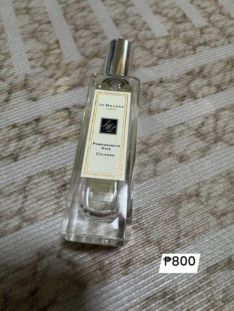 JO MALONE COLOGNE (Category: Fragrance & Deodorants) located in Agdangan. Submitted by lavishbyji22912 (Listing ID 1470743987, Image 2). Description: Authentic With japan seal No box As is 9ml lime basil : SOLD 9ml wild blue bell (brand new) : ₱800 Pomegranate noir used ₱800 .