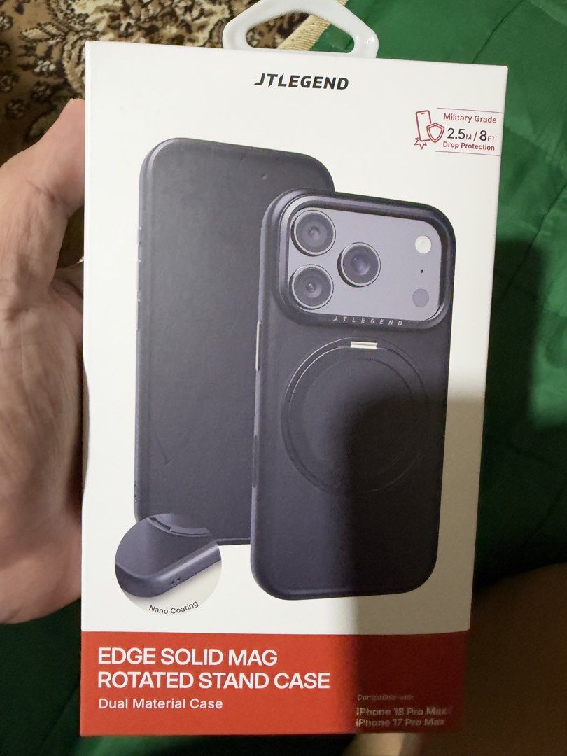 JT legend iPhone 18 Pro Max Case (Category: Cases & Sleeves) located in Quezon City. Submitted by leonsol3 (Listing ID 1470784824, Image 2). Description: Di ko trip 1k nalang fron 1990 SRP.