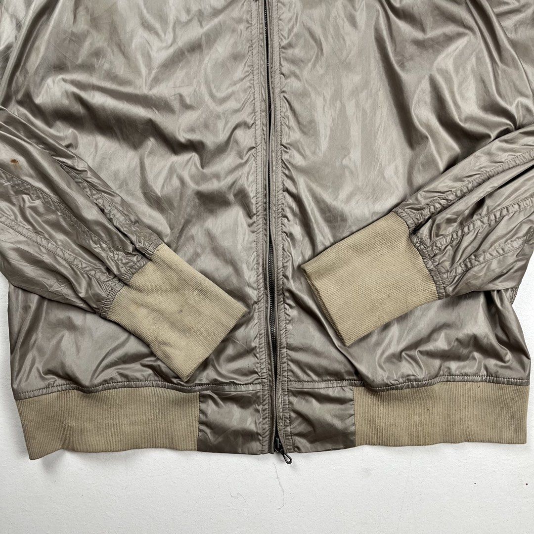 Julius x IT Taffeta MA-1 Bomber Jacket (Category: Coats, Jackets and Outerwear) located in Quezon City. Submitted by forgarments (Listing ID 1470850800, Image 3). Description: Julius x IT Taffeta MA-1 Bomber Jacket Excellent Condition - Minor Abrasion & Stains (see the photo for more details) Size: 3 Chest width: 23 Inches Length: 30 Inches Hem: 21.5 Inches - Taffeta weave - MA-Bomber silhouette - Left sleeve Utility Pocket - 2 hand zippered pock