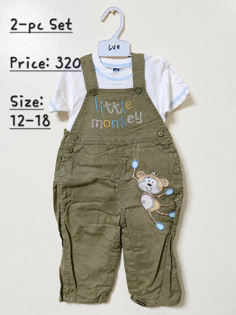 Jumper Set for Boys (Category: Babies & Kids Fashion) located in Quezon City. Submitted by buybyestuffmnl (Listing ID 1470769325, Image 1). Description: Selling old stocks from our closed shop.
