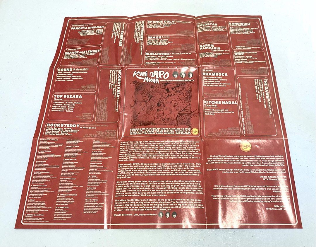 Kami Napo Muna CDs ( OPM ) (Category: CDs & DVDs) located in Paranaque City. Submitted by zinozagala (Listing ID 1470774540, Image 3). Description: .