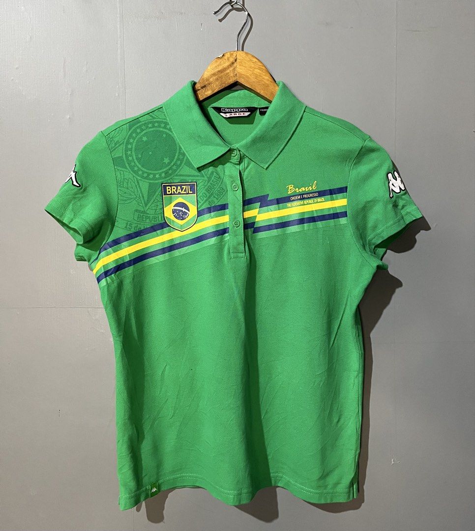 Kappa Brazil Polo Shirt (Category: Others Tops) located in San Mateo. Submitted by street_rev (Listing ID 1470758339, Image 2). Description: 23 x 19.