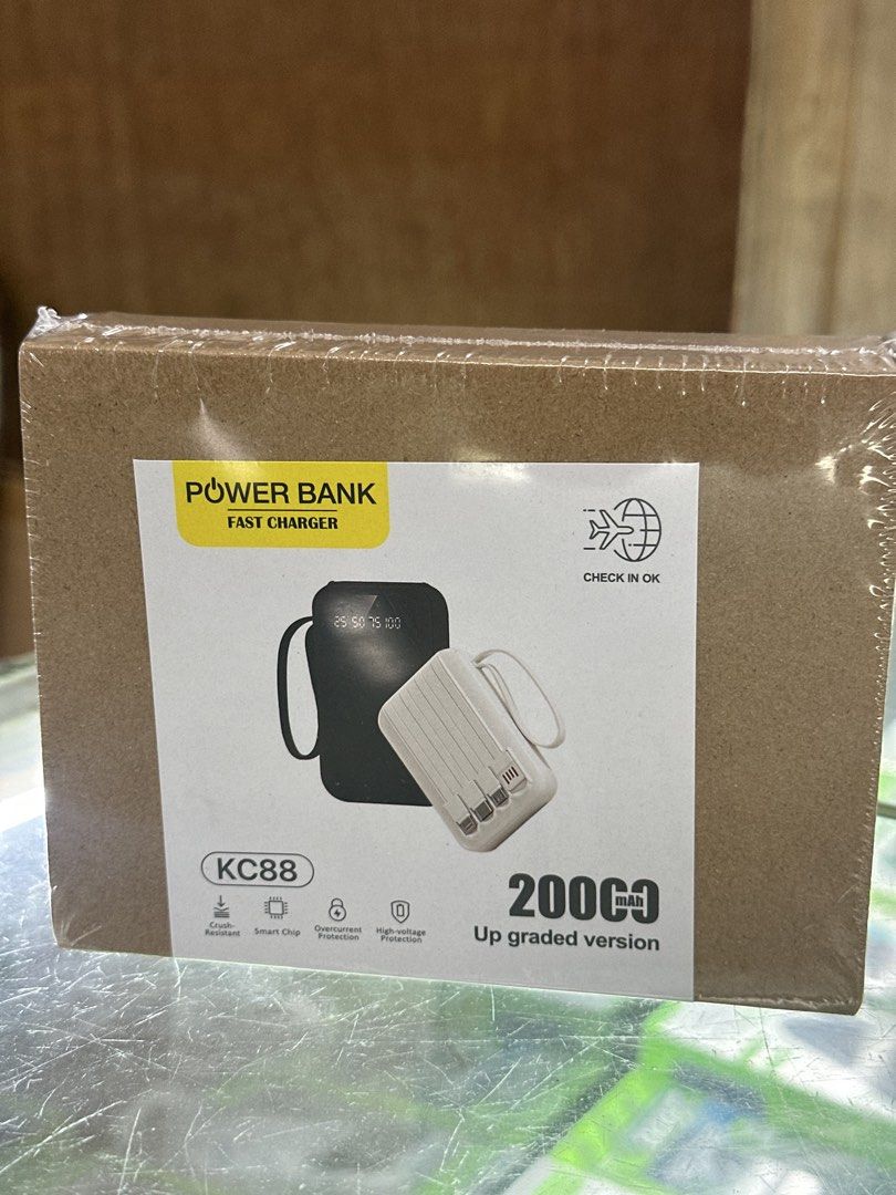 Kc88 20000mah powerbank (Category: Batteries & Power Banks) located in Manila. Submitted by erick80762 (Listing ID 1470845090, Image 1). Description: .