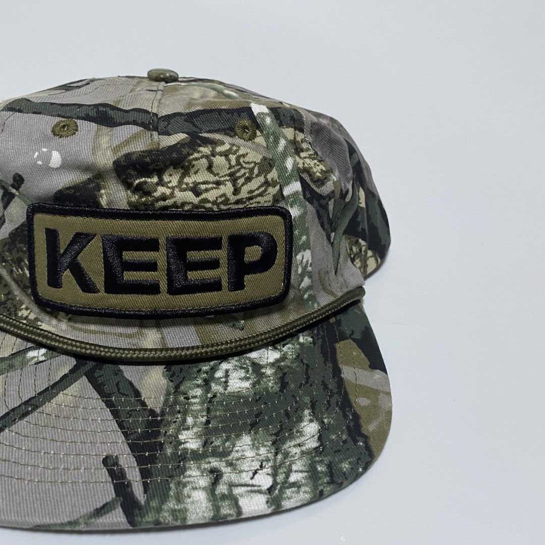 keep real tree 6 panel rope cap (Category: Caps & Hats) located in Quezon City. Submitted by hatlocker (Listing ID 1470759020, Image 2). Description: ₱850.00 only dm.
