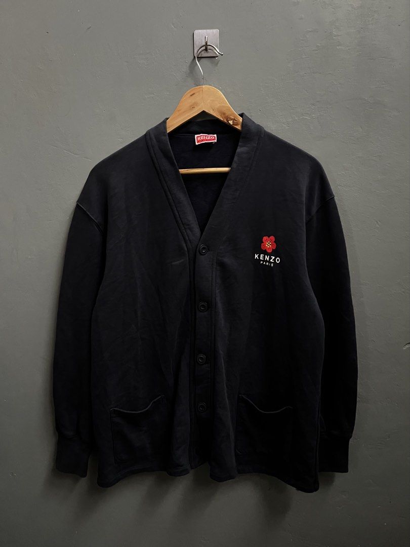 KENZO CARDIGAN (NIGO ERA) (Category: Sets & Coordinates) located in Lucena. Submitted by mddlchld (Listing ID 1470756583, Image 1). Description: KENZO CARDIGAN (NIGO ERA) AUTHENTIC / LEGIT SIZE LARGE ON TAG EXCELLENT CONDITION COLOR RATE: 9/10 ISSUE: NONE ₱1,800.