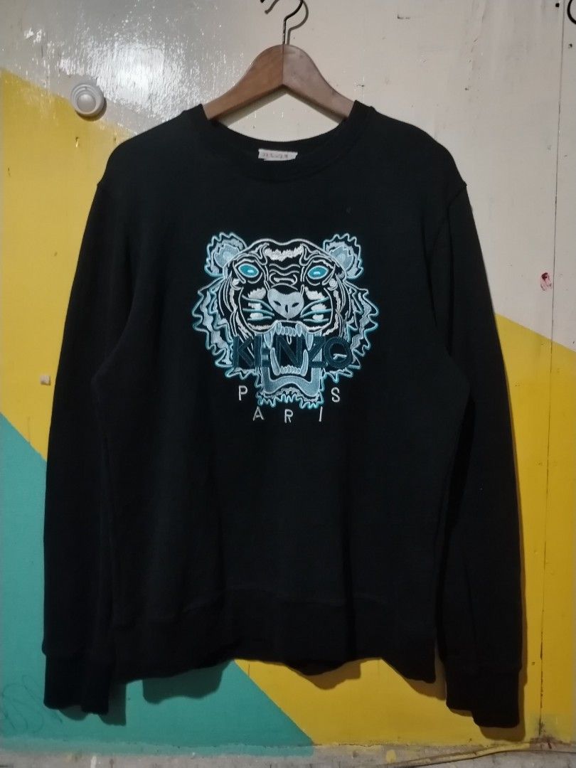 Kenzo Paris Embroidery Tiger Sweatshirt (Category: Coats, Jackets and Outerwear) located in San Jose. Submitted by vincefresn21903 (Listing ID 1470881843, Image 1). Description: .