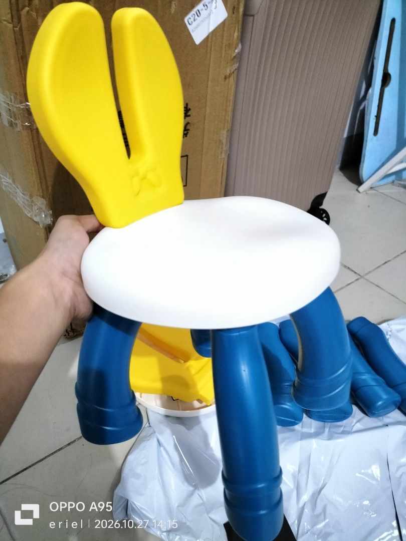 KIDDIE CHAIR (Category: Baby High Chairs) located in Bacoor. Submitted by directsupplier88 (Listing ID 1470789224, Image 1). Description: 2pcs brandnew 200 only.