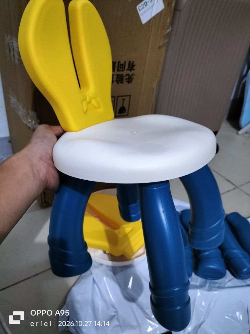 KIDDIE CHAIR (Category: Baby High Chairs) located in Bacoor. Submitted by directsupplier88 (Listing ID 1470789224, Image 2). Description: 2pcs brandnew 200 only.