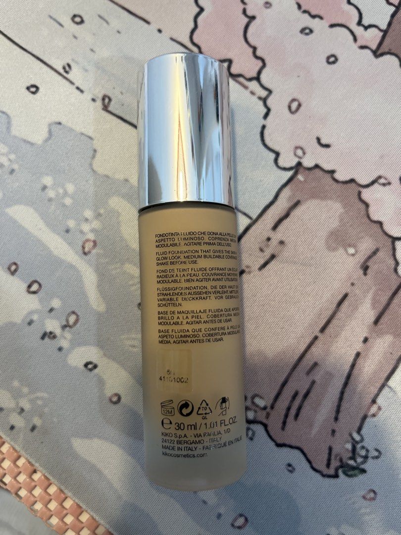 Kiko milano insta moisture glow foundation 5N (Category: Makeup) located in Valenzuela. Submitted by 123kanyakanyana (Listing ID 1470916334, Image 2). Description: Original price is 1600, newly opened but not my shade, only used 2 times Can swatch just DM .