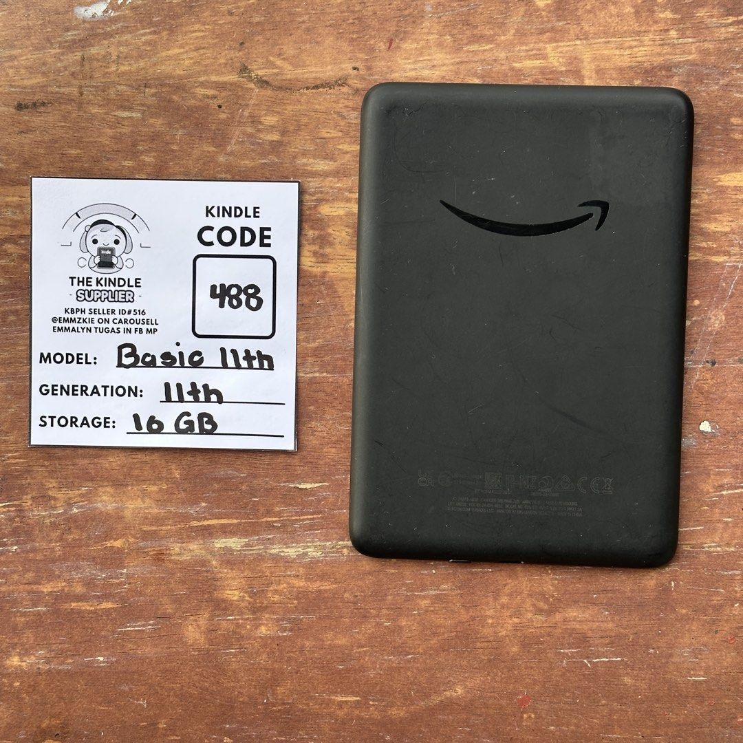 Kindle Basic 11th Generation 16GB (Category: E-Readers) located in Quezon City. Submitted by emmzkie (Listing ID 1470927828, Image 2). Description: .