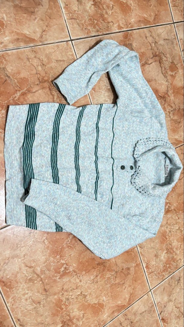Knitted Ruffle Top (Category: Longsleeves) located in Baguio. Submitted by moimnz (Listing ID 1470812144, Image 1). Description: Best fits XS-Med Slight Stretch Thick Fabric .