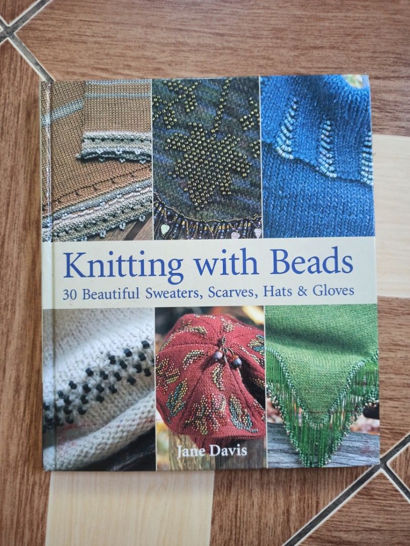 Knitting Books (Category: Storybooks) located in Manila. Submitted by crafters0001 (Listing ID 1470792574, Image 2). Description: - Set of 2 popular knitting books: Knitting with Beads by Jane Davis & Gradient Knits by Tanis Gray - Includes patterns for sweaters, scarves, hats, gloves, and more - Covers advanced techniques like ombre, stranded colorwork, texture, and beading - Features step-by-step instructions, helpful diagrams, and clear projec