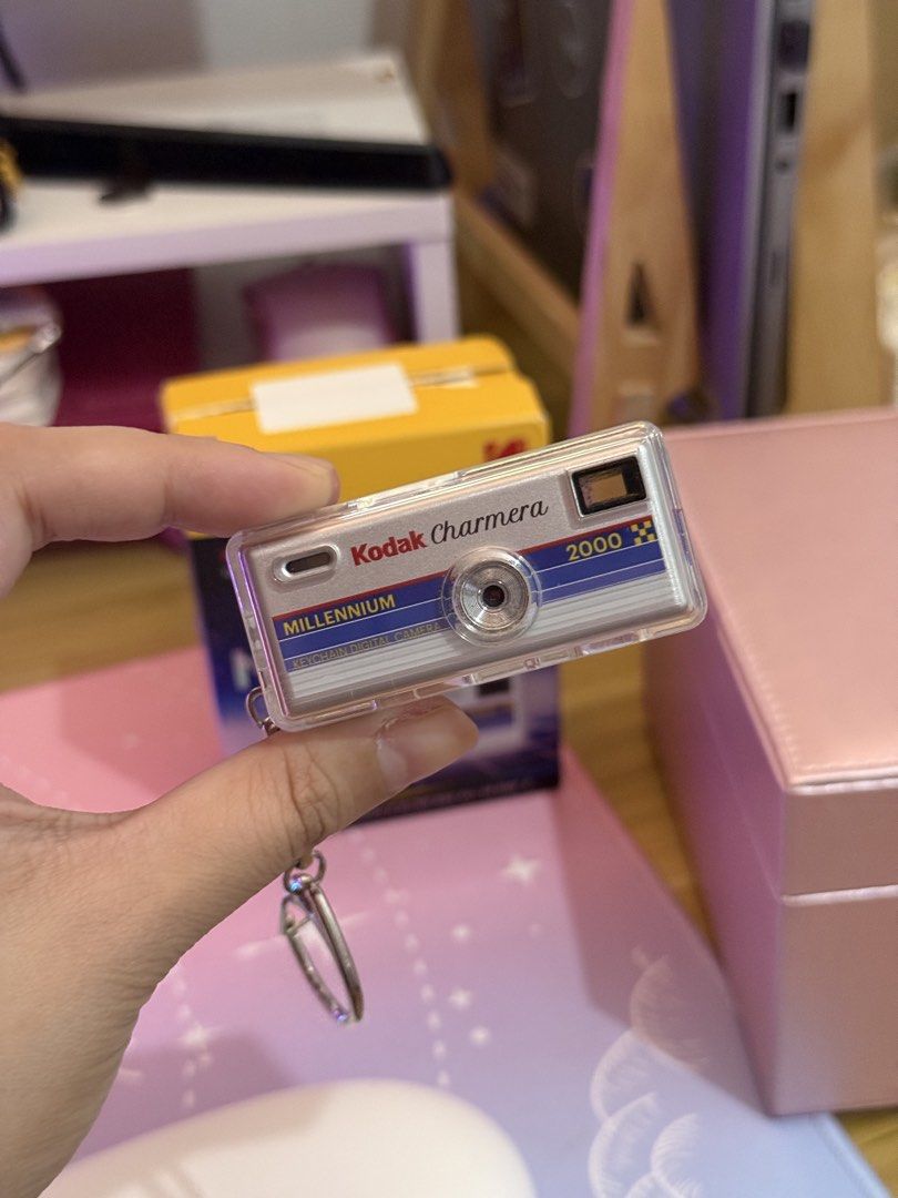 Kodak Charmera Millenium Silver (Category: Cameras) located in Manila. Submitted by vi__elle (Listing ID 1470747364, Image 2). Description: Kodak Charmera Millenium - silver - tempered glass installed - free acrylic case - free extra tempered +500 for Kodak Brand SD Card 64GB .