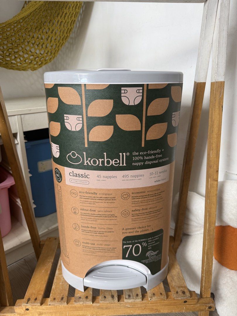 Korbell Hands free nappy disposal system (Category: Diapers & Baby Wipes) located in Santa Maria. Submitted by babyshowearph_official (Listing ID 1470893979, Image 2). Description: .