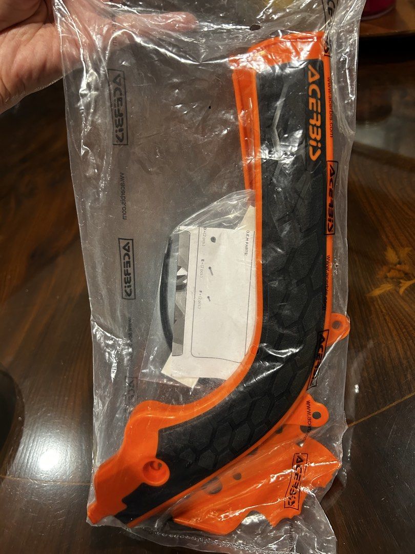 KTM frame protector x-grip, Motorcycles, Motorcycle Accessories on ...