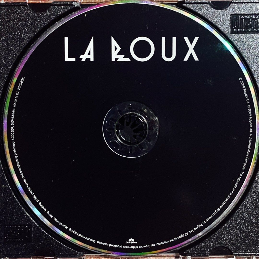 La Roux - La Roux CD Album (Category: CDs & DVDs) located in Taguig. Submitted by znarfscriber (Listing ID 1470903983, Image 3). Description: La Roux Self-titled CD Album Made In The EU Polydor Ltd. 2009 Cover: EX Media: VG+ RFS: Decluttering/Need Funds.