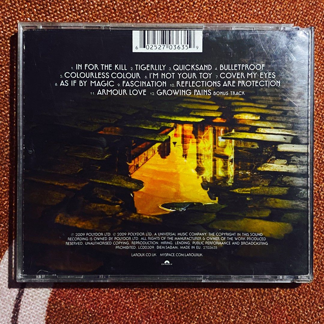 La Roux - La Roux CD Album (Category: CDs & DVDs) located in Taguig. Submitted by znarfscriber (Listing ID 1470903983, Image 2). Description: La Roux Self-titled CD Album Made In The EU Polydor Ltd. 2009 Cover: EX Media: VG+ RFS: Decluttering/Need Funds.