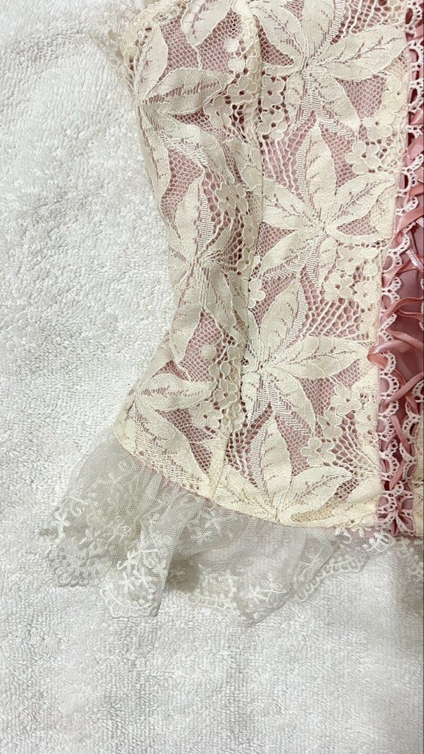 Lace Corset with Pink Accents (Category: Others Tops) located in Baguio. Submitted by from_mimi (Listing ID 1470931417, Image 2). Description: .