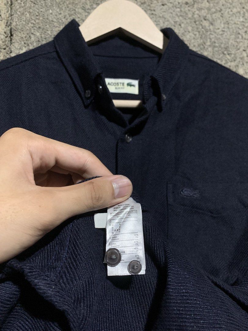Lacoste Buttons Down (Category: Chinos) located in Bacolod City. Submitted by d_archives (Listing ID 1470890205, Image 3). Description: Lacoste Buttons Down 20 Width 27 Length Like New 10/10 Color No Issue Flawless.