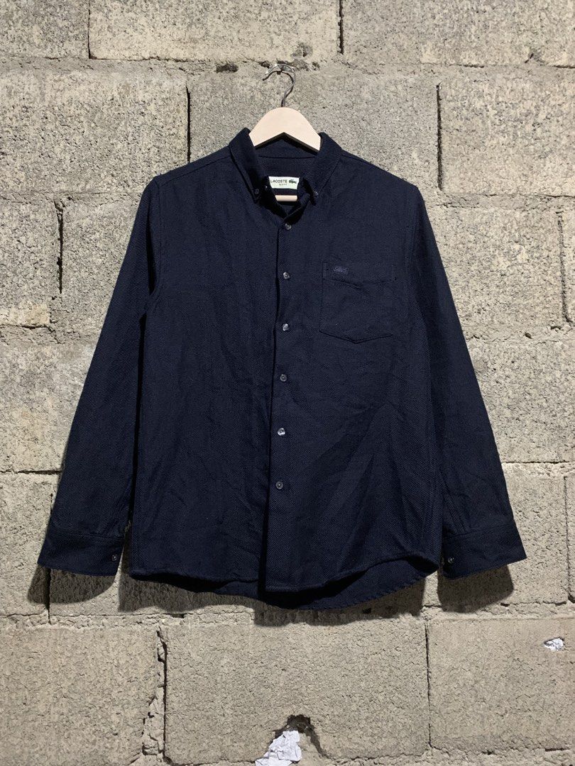 Lacoste Buttons Down (Category: Chinos) located in Bacolod City. Submitted by d_archives (Listing ID 1470890205, Image 1). Description: Lacoste Buttons Down 20 Width 27 Length Like New 10/10 Color No Issue Flawless.