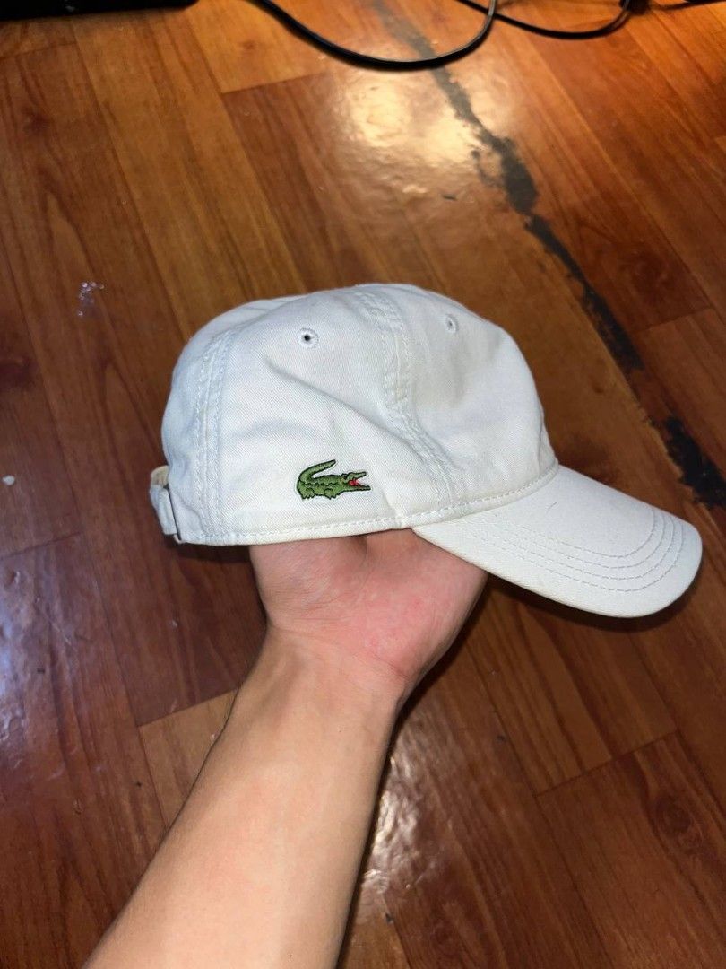 Lacoste Classic Cotton Cap (Category: Caps & Hats) located in Quezon City. Submitted by michypeachyy1 (Listing ID 1470914523, Image 1). Description: 750 plus shipping only.