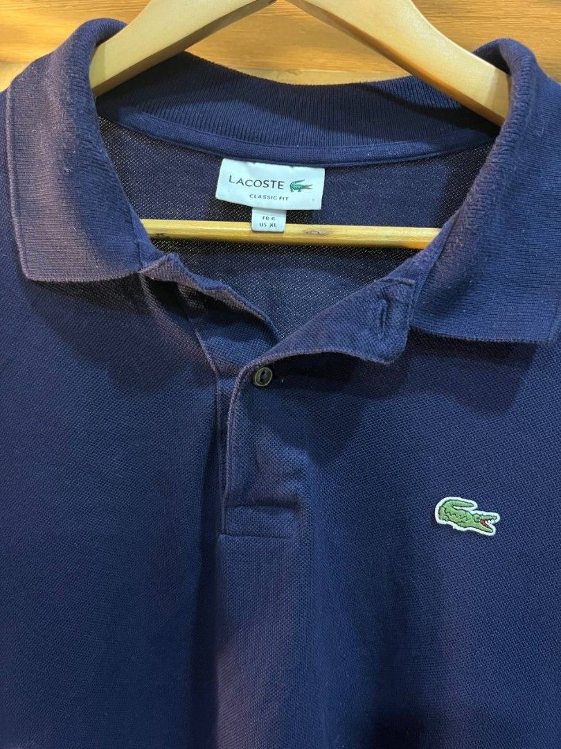 Lacoste Classic fit poloshirt (Category: Formal Shirts) located in Quezon City. Submitted by michypeachyy1 (Listing ID 1470913354, Image 2). Description: 950 plus shipping large size to XL.