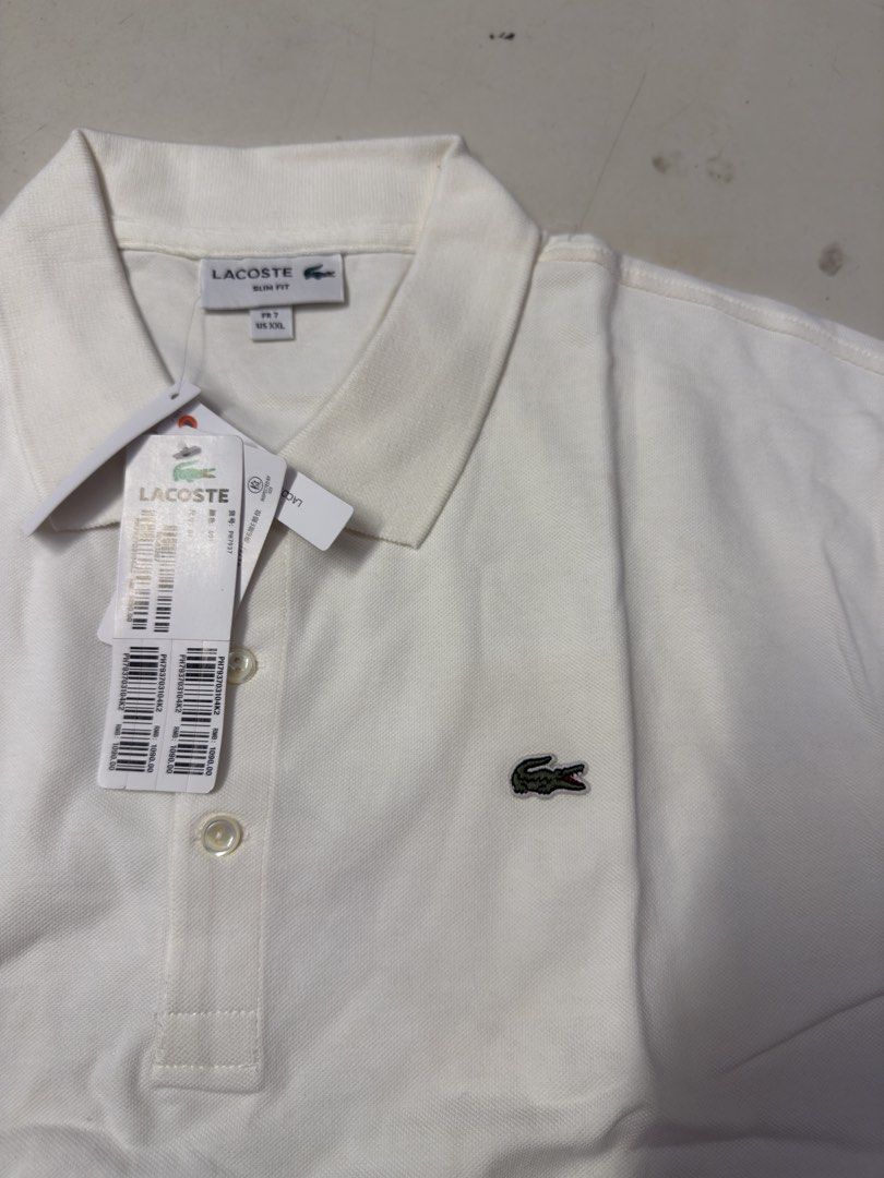 Lacoste Slim Fit Bnew (Category: Tshirts & Polo Shirts ) located in Manila. Submitted by tindero-ng-damit (Listing ID 1470807613, Image 1). Description: Lacoste Polo Shirt Bnew Slim Fit No issue - Flawless Complete tags 23W x 29L .