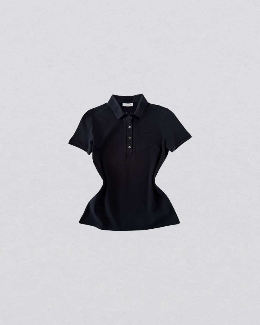 Lacoste Slim Fit poloshirt (Category: Others Tops) located in Cabanatuan. Submitted by argarments.ph (Listing ID 1470846094, Image 1). Description: Tagged: Size 36 on tag Width 17" | Length 24" Condition: Great condition Issue(s): Bit fade. see photos.