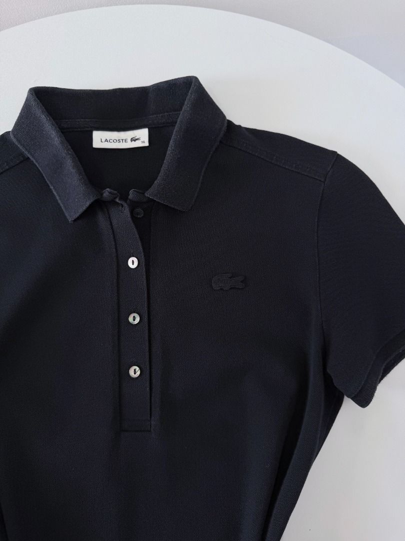 Lacoste Slim Fit poloshirt (Category: Others Tops) located in Cabanatuan. Submitted by argarments.ph (Listing ID 1470846094, Image 2). Description: Tagged: Size 36 on tag Width 17" | Length 24" Condition: Great condition Issue(s): Bit fade. see photos.