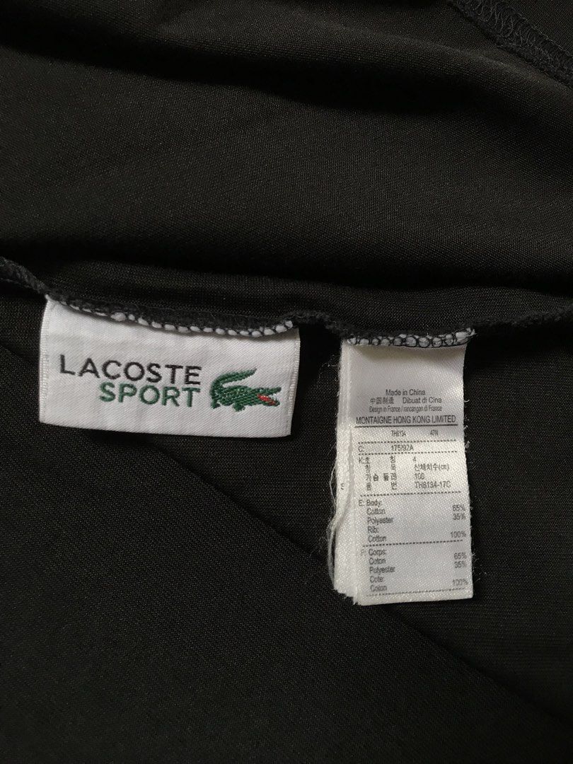 LACOSTE SPORT T SHIRT (Category: Activewear) located in Manila. Submitted by crismil1 (Listing ID 1470892303, Image 3). Description: DIMES 27 LENGTH 19 WIDTH NO ISSUE EXCELLENT CONDITION 9.6/10 COLOR RATE .