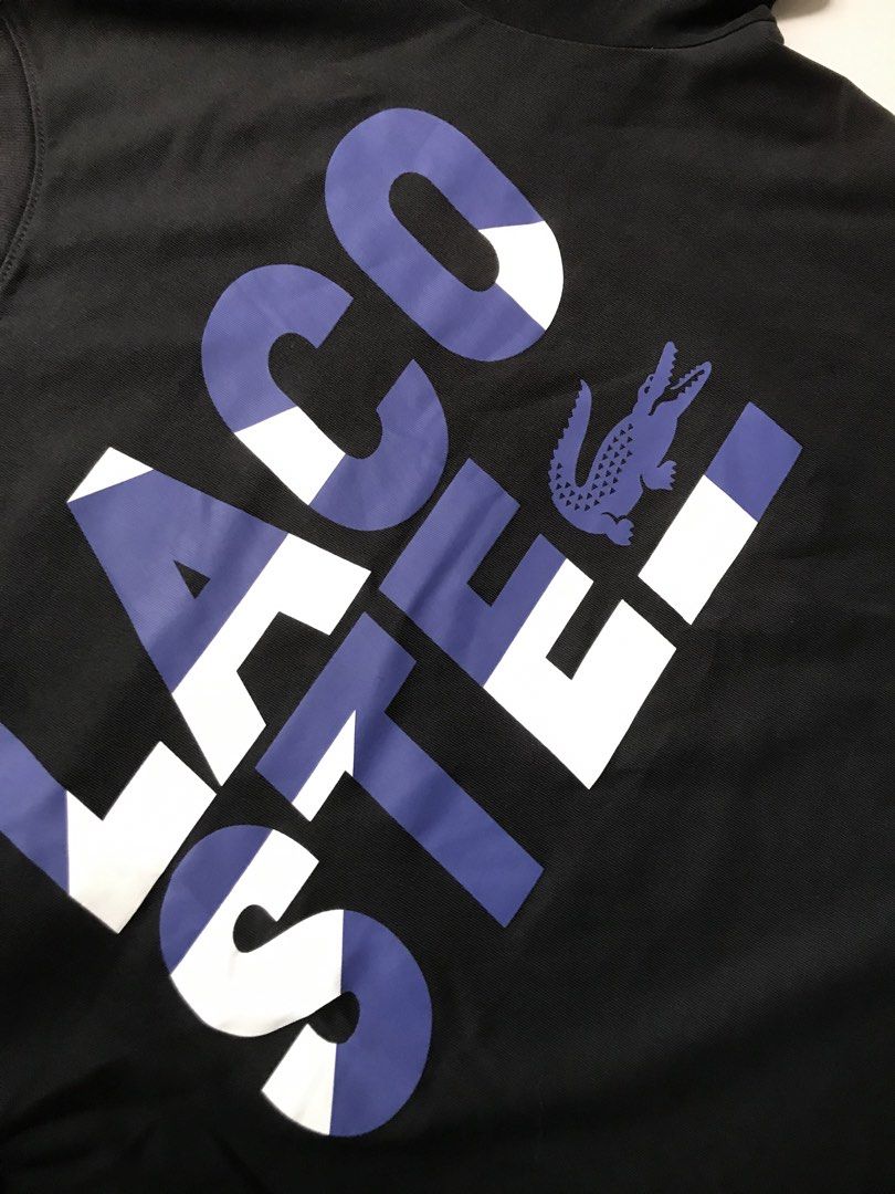 LACOSTE SPORT T SHIRT (Category: Activewear) located in Manila. Submitted by crismil1 (Listing ID 1470892303, Image 2). Description: DIMES 27 LENGTH 19 WIDTH NO ISSUE EXCELLENT CONDITION 9.6/10 COLOR RATE .