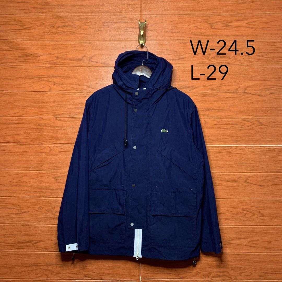 Lacoste Water Repellent Parka Jacket (Category: Coats, Jackets and Outerwear) located in Quezon City. Submitted by donklasiko (Listing ID 1470862384, Image 2). Description: Condition: 9.5+/10 Pristine condition Issue: non Refer to the dimension 🤗 PM FOR MORE DETAILS NO RETURN, NO EXCHANGE & NO REFUND! ✅I ALSO ACCEPT TRADE/SWAP TO ANYTHING JUST DROP YOUR OFFER Please manage your expectations, this is a secondhand item. What you see is what you ge