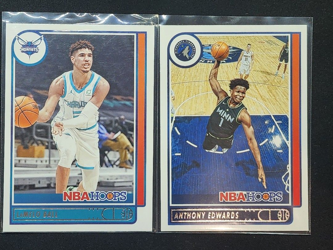 LaMelo Ball, Anthony Edwards (Category: Raw Singles) located in Manila. Submitted by kg613 (Listing ID 1470921171, Image 3). Description: lamelo rc anthony edwards rc 800 .