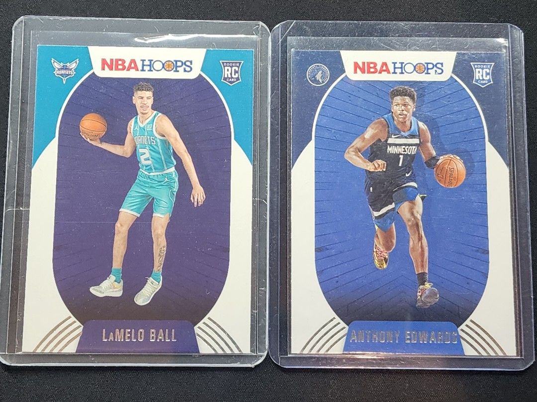LaMelo Ball, Anthony Edwards (Category: Raw Singles) located in Manila. Submitted by kg613 (Listing ID 1470921171, Image 1). Description: lamelo rc anthony edwards rc 800 .