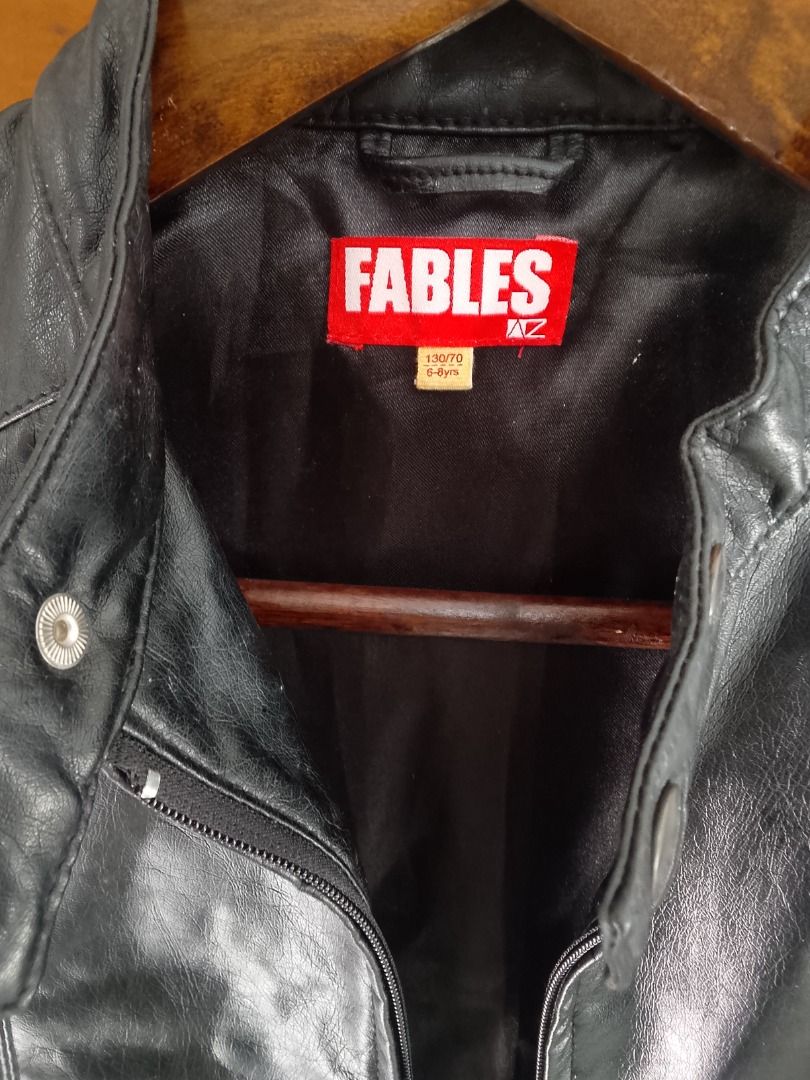 Leather jacket for kids (Category: Babies & Kids Fashion) located in Quezon City. Submitted by kema2191 (Listing ID 1465458245, Image 3). Description: .