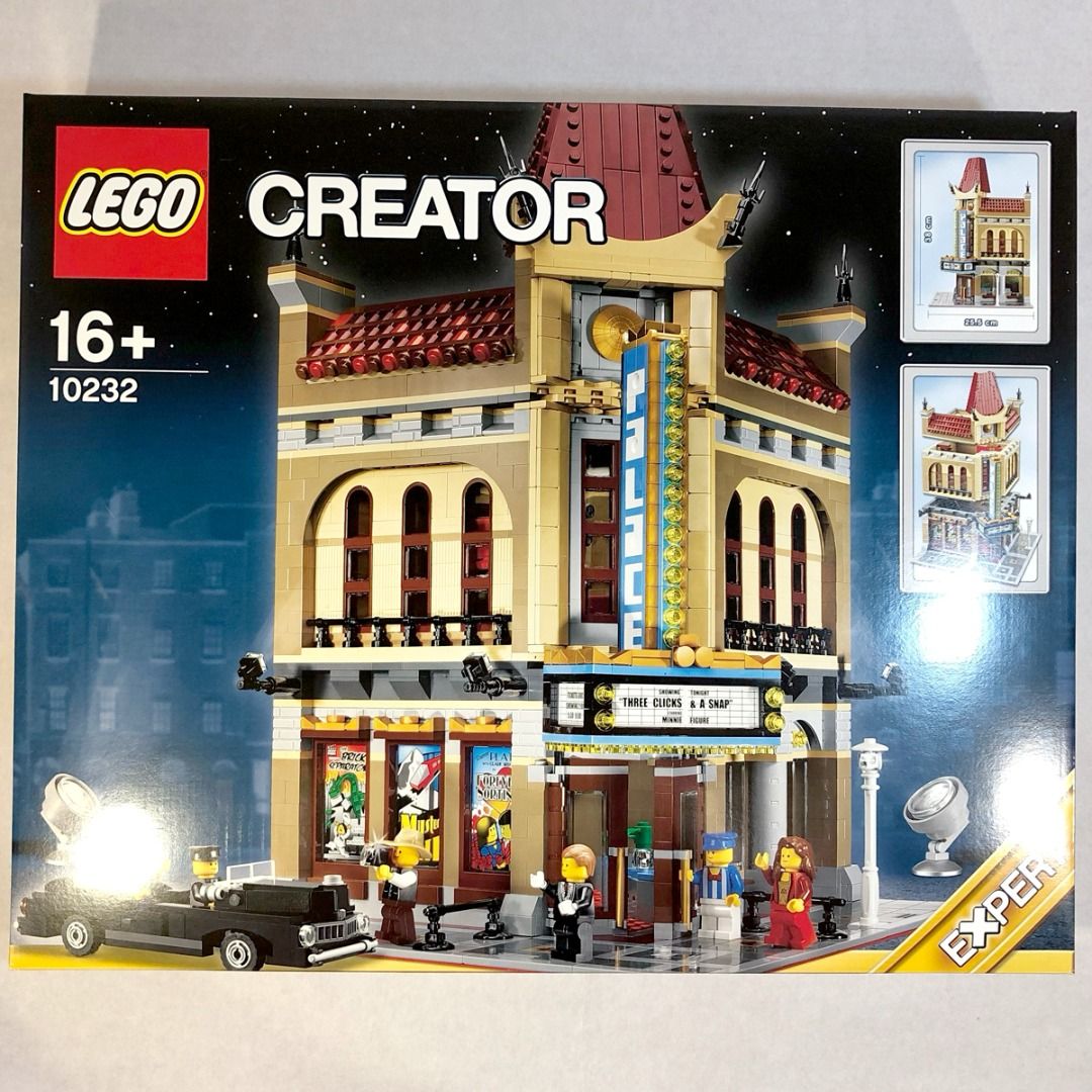 LEGO 10232 Creator Expert – Palace Cinema (Unopened) (Category: Lego & Building Sets) located in Caloocan City. Submitted by letao_shopping_ph (Listing ID 1470809196, Image 2). Description: ■ LEGO 10232 Creator Expert: Palace Cinema. This item is unopened. ■ Released in 2013. ■ The outer box shows signs of wear, such as scuffs or dents—either present at the time of purchase or developed over time (please refer to the images). 🇯🇵 Interested in t