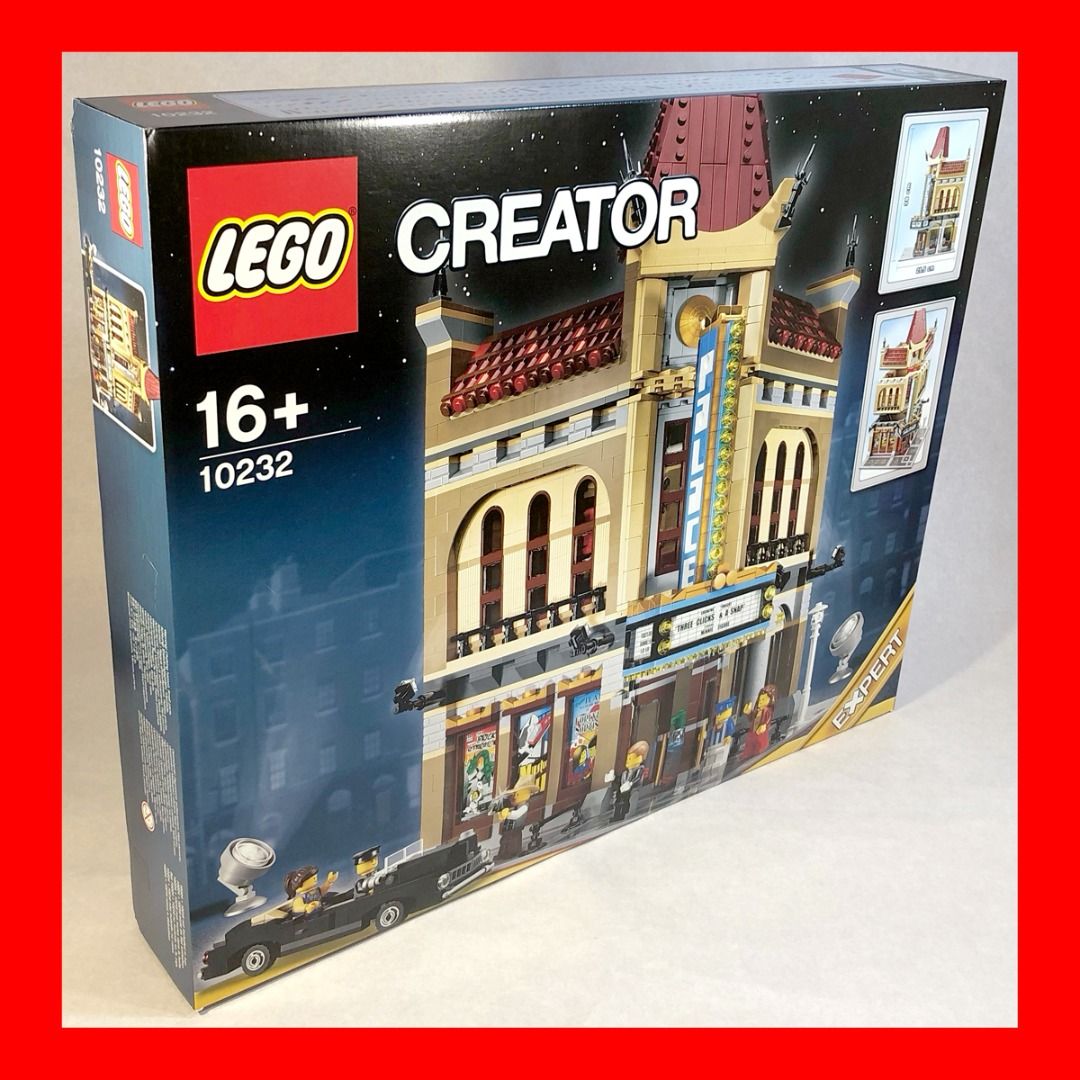 LEGO 10232 Creator Expert – Palace Cinema (Unopened) (Category: Lego & Building Sets) located in Caloocan City. Submitted by letao_shopping_ph (Listing ID 1470809196, Image 1). Description: ■ LEGO 10232 Creator Expert: Palace Cinema. This item is unopened. ■ Released in 2013. ■ The outer box shows signs of wear, such as scuffs or dents—either present at the time of purchase or developed over time (please refer to the images). 🇯🇵 Interested in t