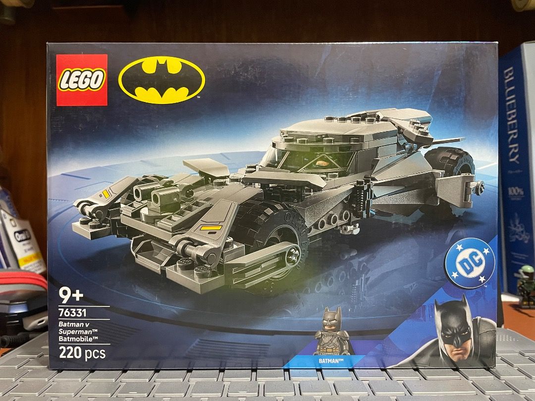 LEGO Batman v Superman Batmobile 76331 (Category: Lego & Building Sets) located in Paranaque City. Submitted by alexsummers (Listing ID 1470911771, Image 1). Description: - Brand: LEGO DC - Set: Batman v Superman Batmobile (Model 76331) - Piece Count: 220 pieces - Included: Batman minifigure - Condition: Brand new, factory-sealed, and untouched in box - Recommended Age: 9+.