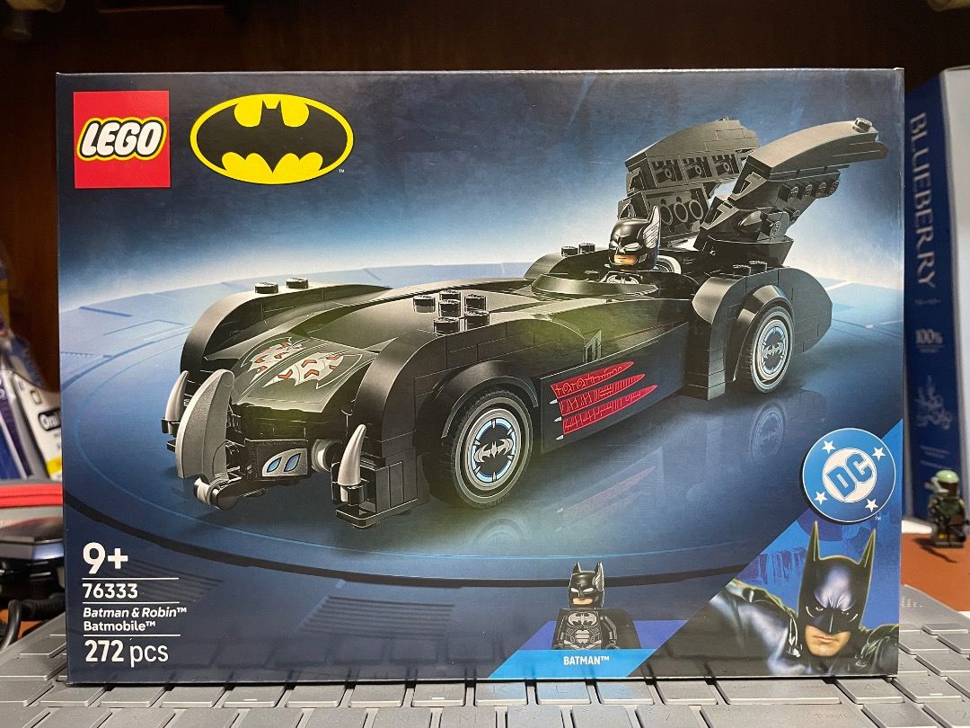 LEGO DC Batman & Robin Batmobile 76333 (Category: Lego & Building Sets) located in Paranaque City. Submitted by alexsummers (Listing ID 1470911485, Image 1). Description: - Brand: LEGO - Set Name & Number: Batman & Robin Batmobile (76333) - Piece Count: 272 pieces - Included Minifigure: Batman - Recommended Age: 9 years and up - Condition: Unopened box (storage condition) - Perfect for LEGO fans, Batman collectors, and gift-giving!.
