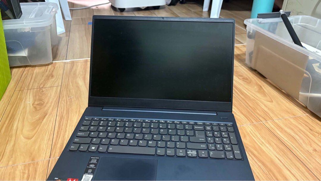 Lenovo IdeaPad S340 Ryzen 5 Laptop (Category: Laptops & Notebooks) located in Manila. Submitted by ry.sie (Listing ID 1470835501, Image 2). Description: [WTS/LFB] Lenovo IdeaPad S340 (Blue) - PHP 15,500 + sf (bought for around 45k) - Processor: AMD Ryzen 5 with Radeon Vega Graphics - OS: Windows 11 Home installed - Keyboard: Full layout with numeric keypad - Security: Integrated webcam with privacy shutter - Condition: Tested, working smoothly, c