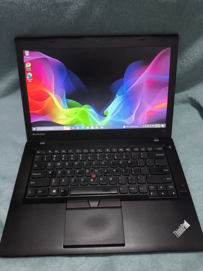 Lenovo thinkpad i5 5th gen (Category: Laptops & Notebooks) located in Quezon City. Submitted by lutz15 (Listing ID 1470838709, Image 3). Description: Lenovo thinkpad Processor: i5 5th gen Memory: 8gb ram ddr3 Storage: dual 16gb m.2 + 128gb ssd fastboot Screen:14inch HD Videocard: lntel HD graphic 5500 Unit and original charger Dual battery 3 to 5hrs battery life Window 10 Ms office installed Good battery Good keyboard Good speaker Built in camera