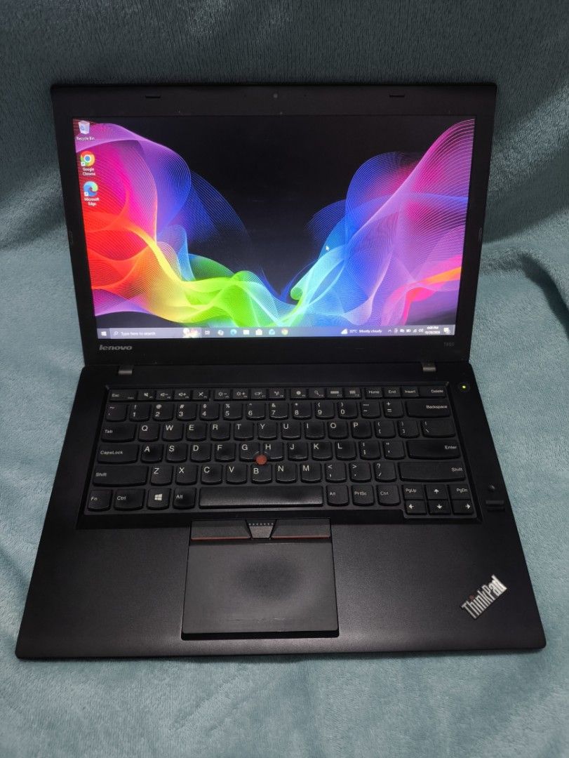 Lenovo thinkpad i5 5th gen (Category: Laptops & Notebooks) located in Quezon City. Submitted by lutz15 (Listing ID 1470838709, Image 1). Description: Lenovo thinkpad Processor: i5 5th gen Memory: 8gb ram ddr3 Storage: dual 16gb m.2 + 128gb ssd fastboot Screen:14inch HD Videocard: lntel HD graphic 5500 Unit and original charger Dual battery 3 to 5hrs battery life Window 10 Ms office installed Good battery Good keyboard Good speaker Built in camera