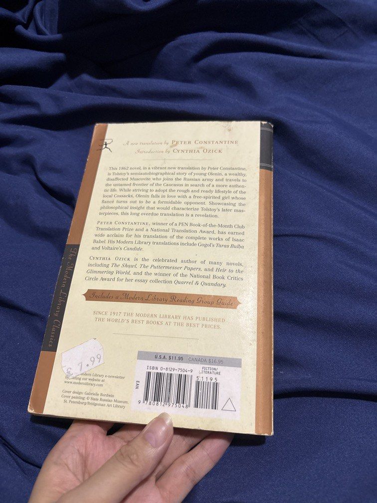 Leo Tolstoy: The Cossacks (Category: Storybooks) located in Cavite. Submitted by meliorate_111319marc (Listing ID 1470837747, Image 3). Description: The Cossacks Leo Tolstoy Translation by : Peter Constantine .