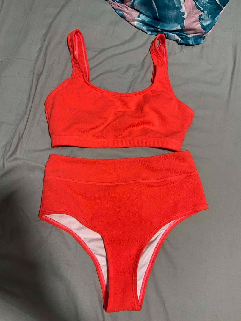 Leopard Swimsuit & Neon orange (Category: Bikinis & Swimsuits) located in Subic. Submitted by thriftly.treasure (Listing ID 1470891918, Image 2). Description: 99 each | havent use xs-small.